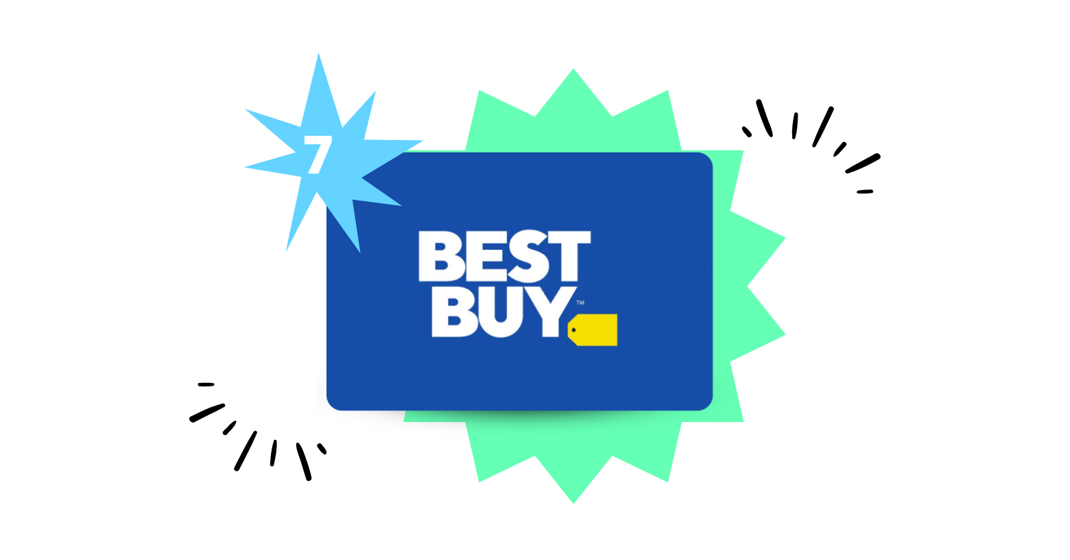 Best Buy gift Card center of image