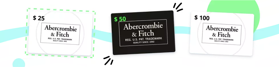 Abercrombie and Fitch gift Cards in bulk