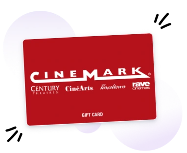 Cinemark gift cards at scale