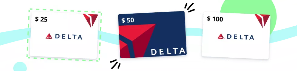 desired Delta Air Lines Gift Cards