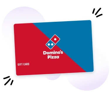 Dominos gift cards at scale
