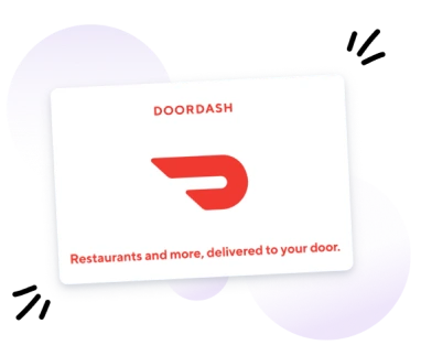 Doordash gift cards at scale