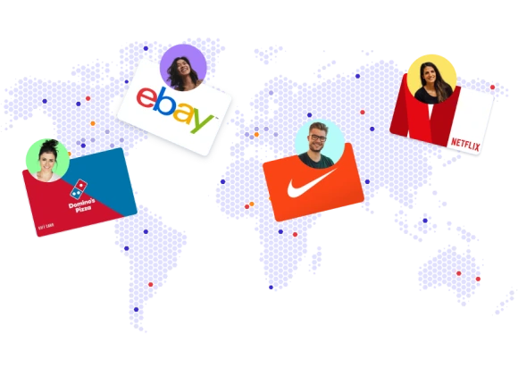 eBay Gift Cards and more with customers