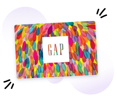 GAP gift cards at scale