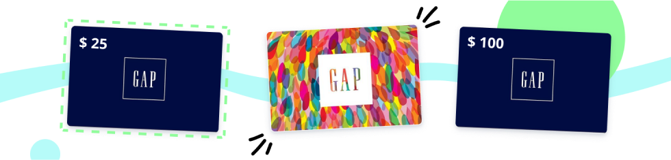 multiple GAP eGift Card