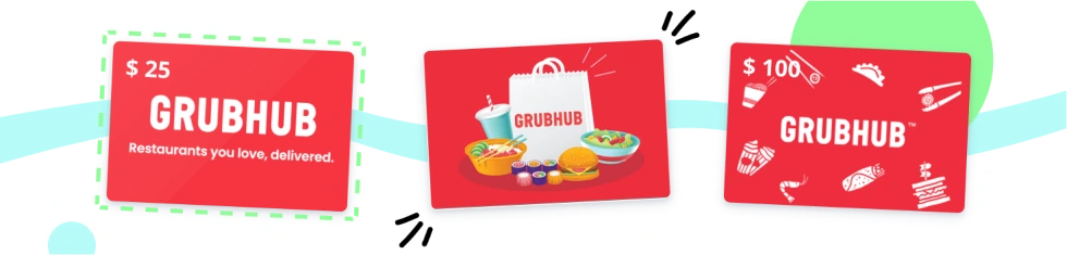 Share multiple Grubhub eGift Card