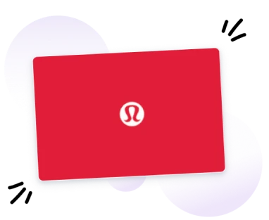 Lululemon gift cards at scale