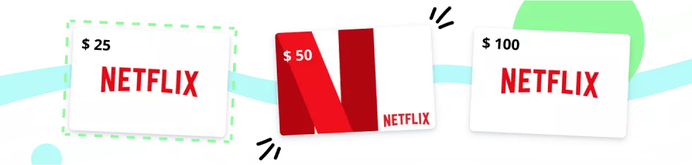 Netflix gift Cards