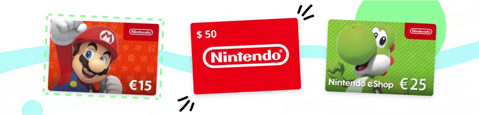 Nintendo gift Cards