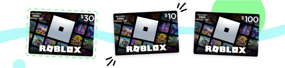 Roblox Email Delivery Gift Card [Includes Exclusive Virtual Item