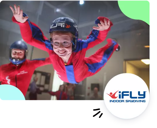 Share iFly Gift Cards globally