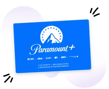 Paramount gift cards at scale