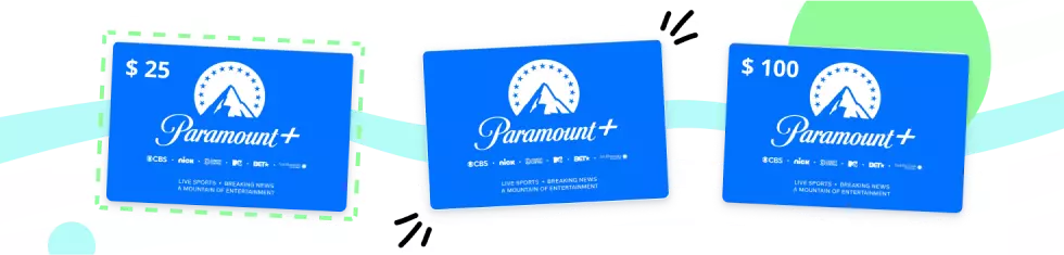 Paramount gift Cards