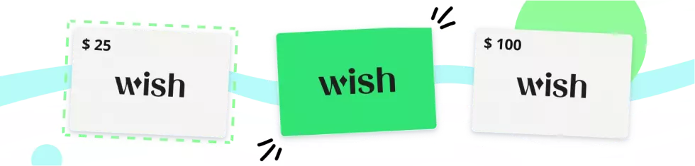 Wish App Gift Card