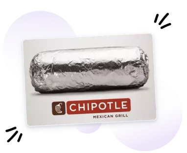 Chipotle gift cards at scale