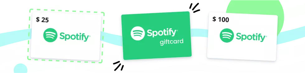 Spotify digital gift Card