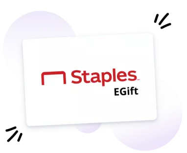 share Staples gift cards at scale