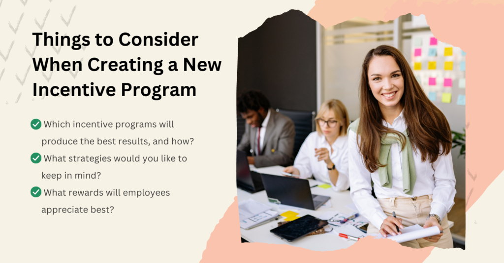 Incentive Program for Employees - Women smiling behind desk with paper in hand