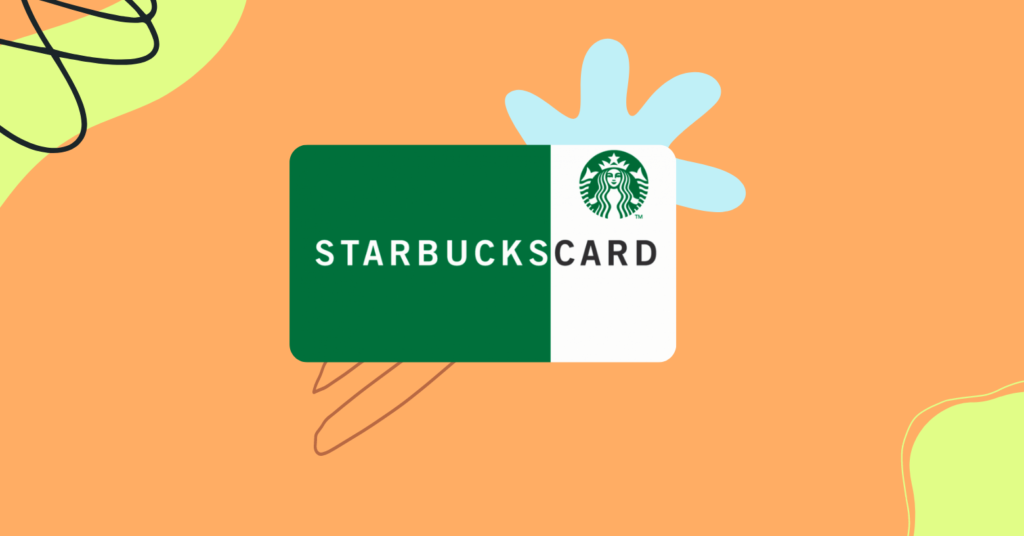 $20 Gift Card: Starbucks 